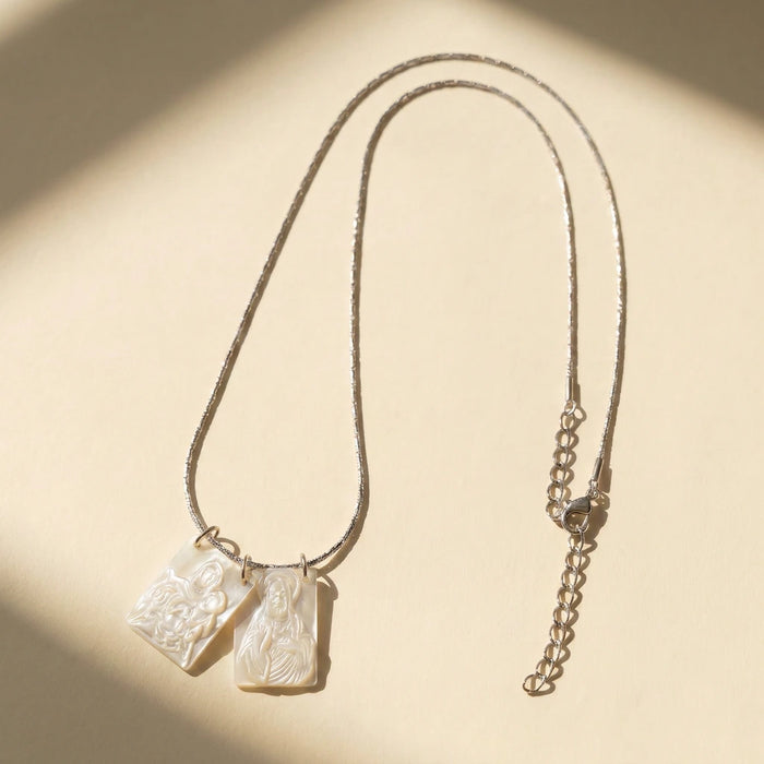The Titanium Steel Scapular Necklace