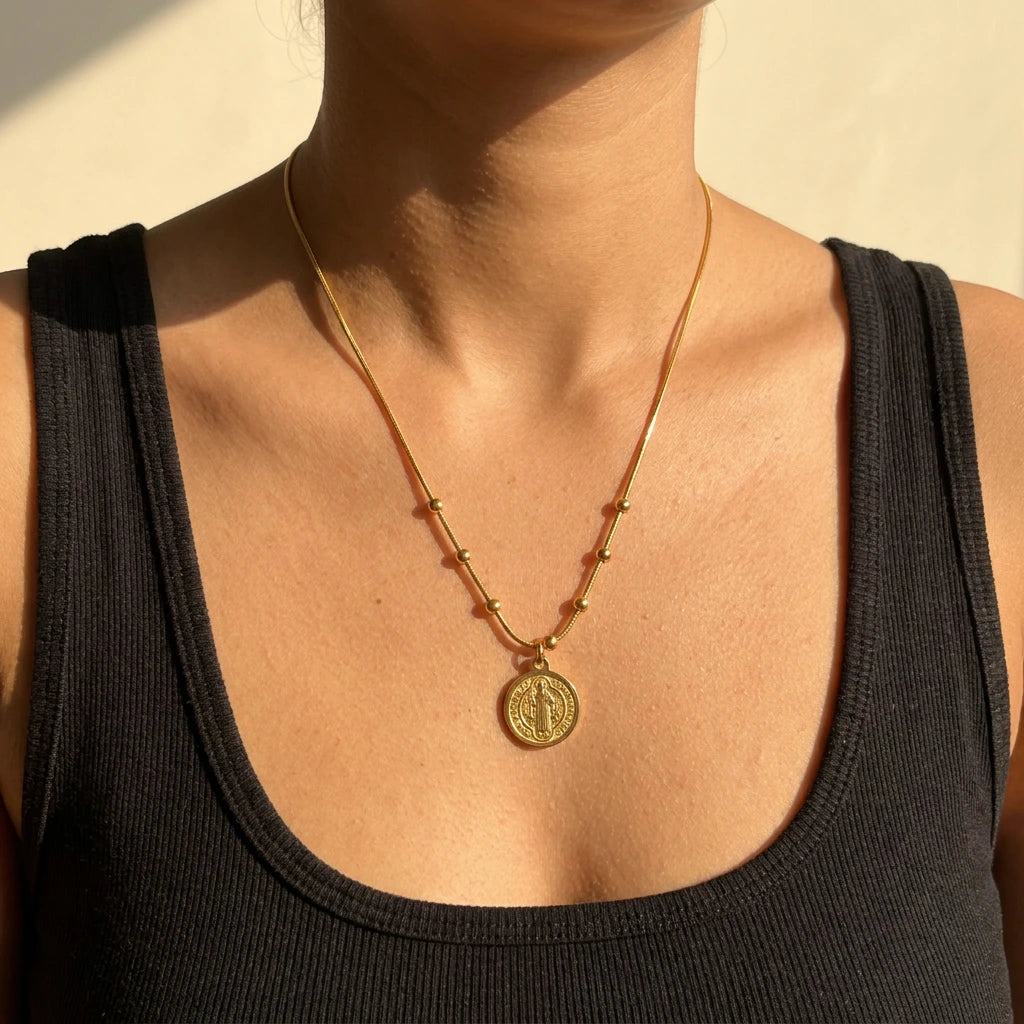 The Saint Benedict Necklace
