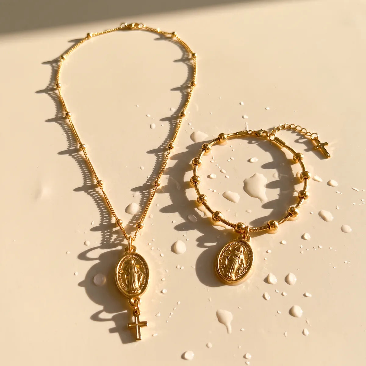 The Miraculous Medal Pair