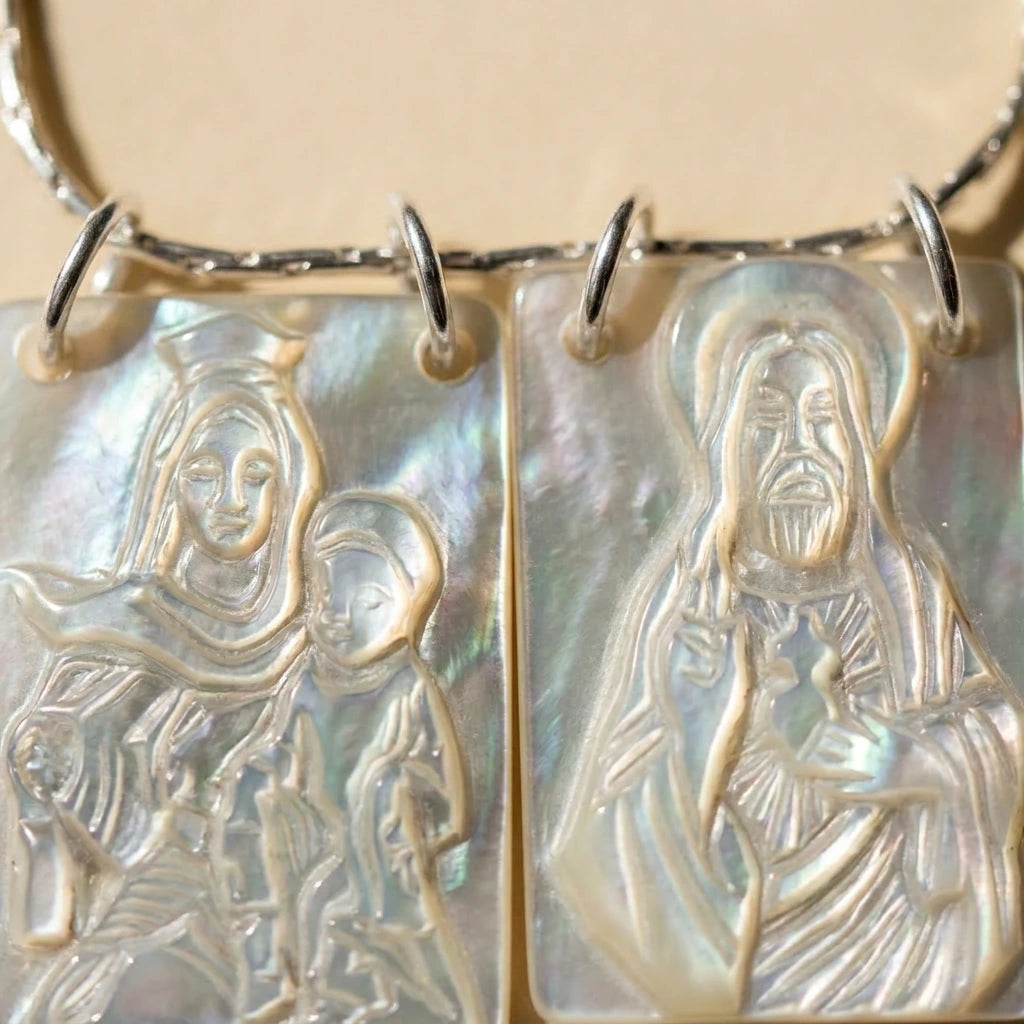 The Titanium Steel Scapular Necklace