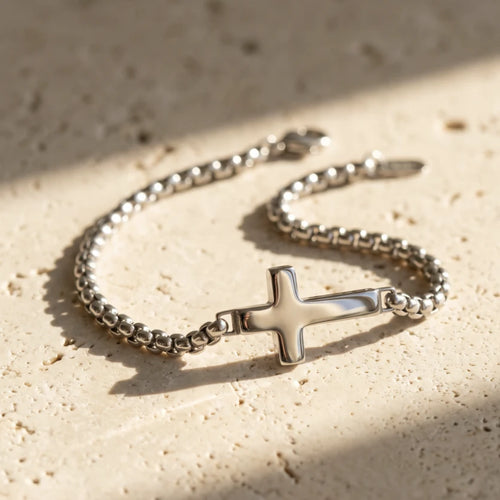Complimentary Cross Bracelet