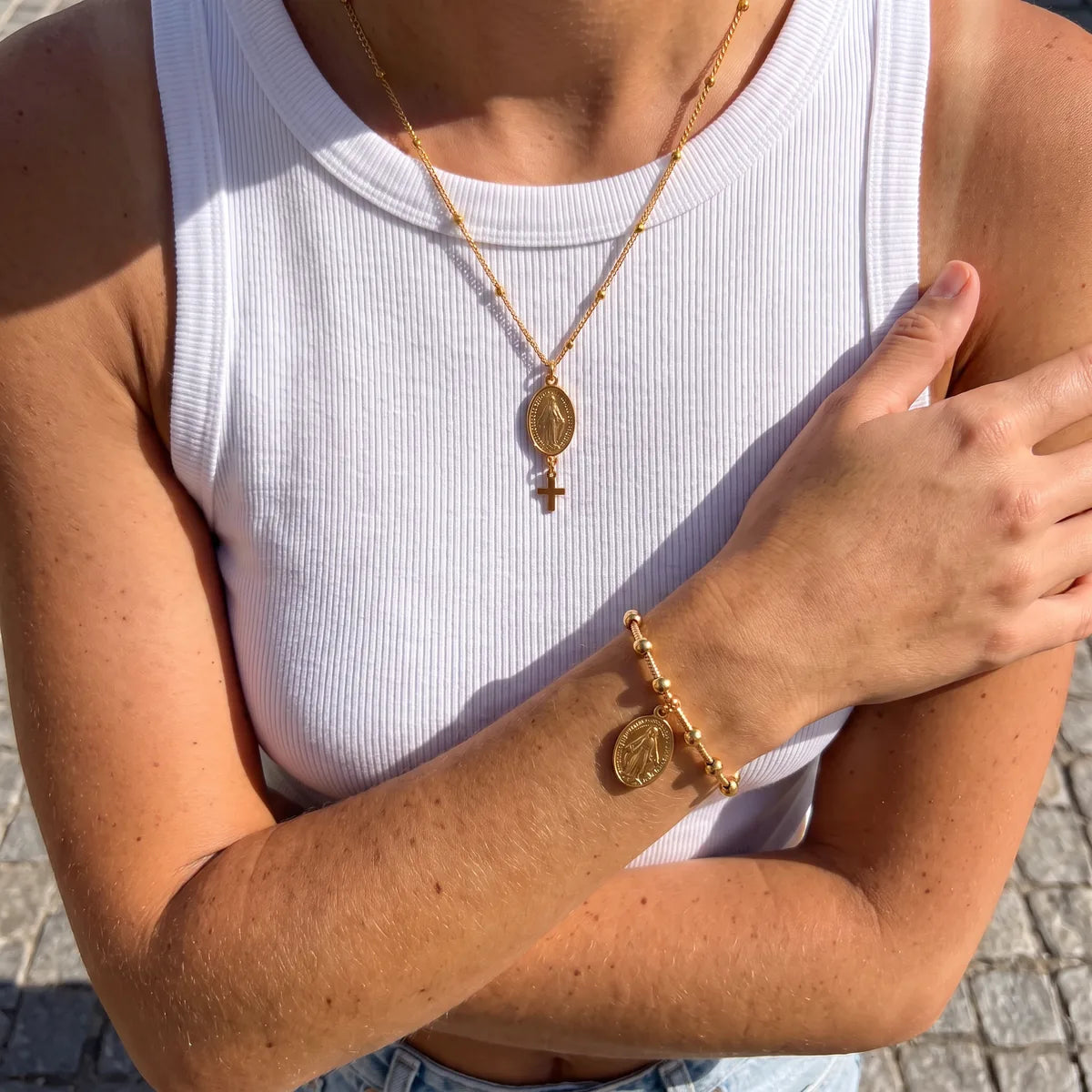 The Miraculous Medal Pair