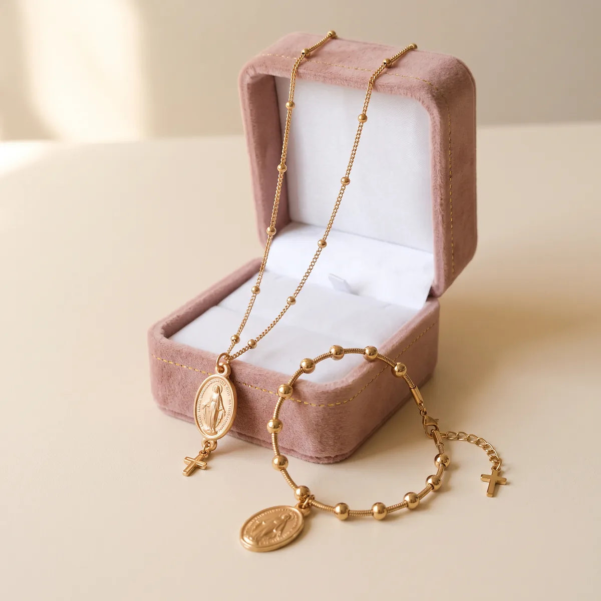 The Miraculous Medal Pair