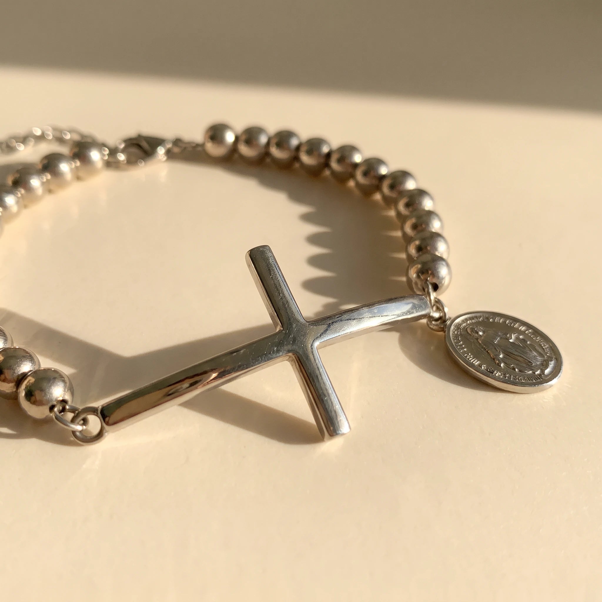 The Titanium Steel Mother & Son Bracelet