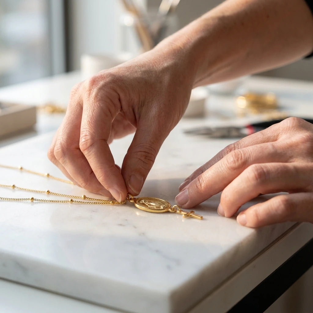 18K Gold. Won't Tarnish, Ever.